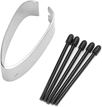 Jectse Tüm Kullanıcılar Için 5 Adet Ödeme Ile Siyah Dokunmatik Ekran Kalemi Yedek Pimleri 1.05mm 20mm