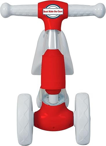 Miniatura 6 de Best Ride On Cars Bicicleta de equilibrio para niños y niñas de 1 año, 3 ruedas, bicicleta de equilibrio para bebés, primera bicicleta para niños de