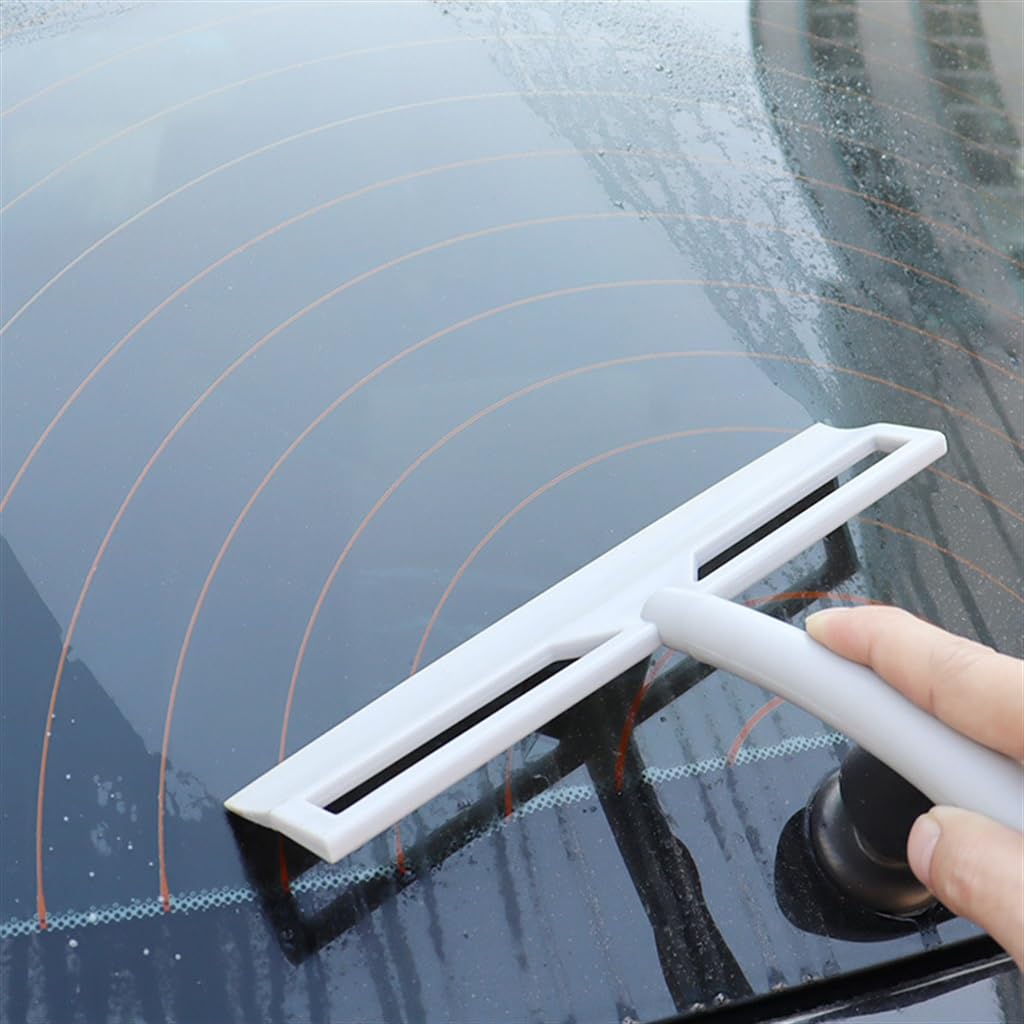 Limpiador de Vidrio de un Solo Lado de Silicona, artefacto de Limpieza de Suelo de baño, Limpiador de Ventanas de Coche