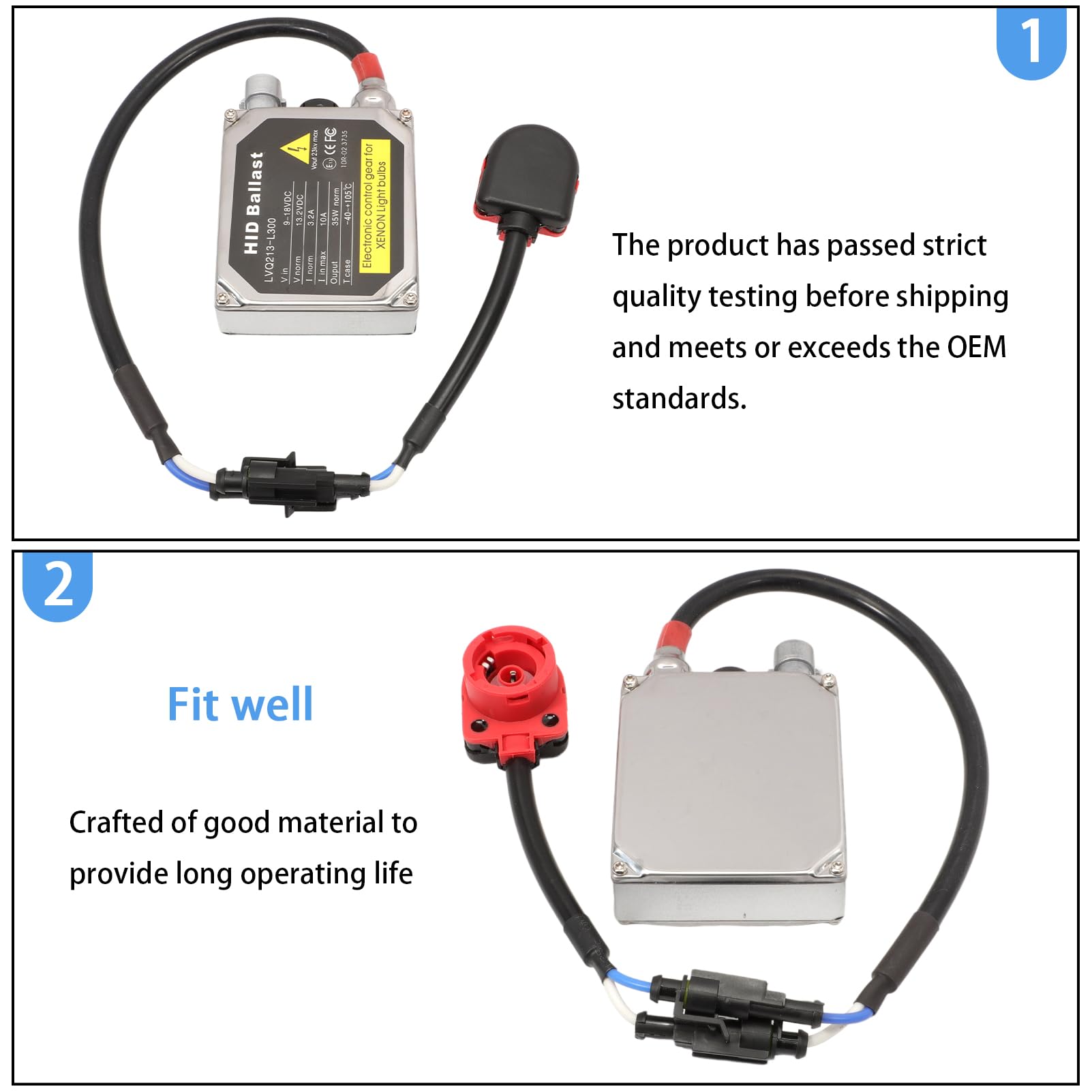 Xenon Ballast Scheinwerfer Vorschaltsteuergerät Steuergerät für A3 A4 E39 CLK (C208) Fabia I Passat B5 Polo (6N2) 5DV007760