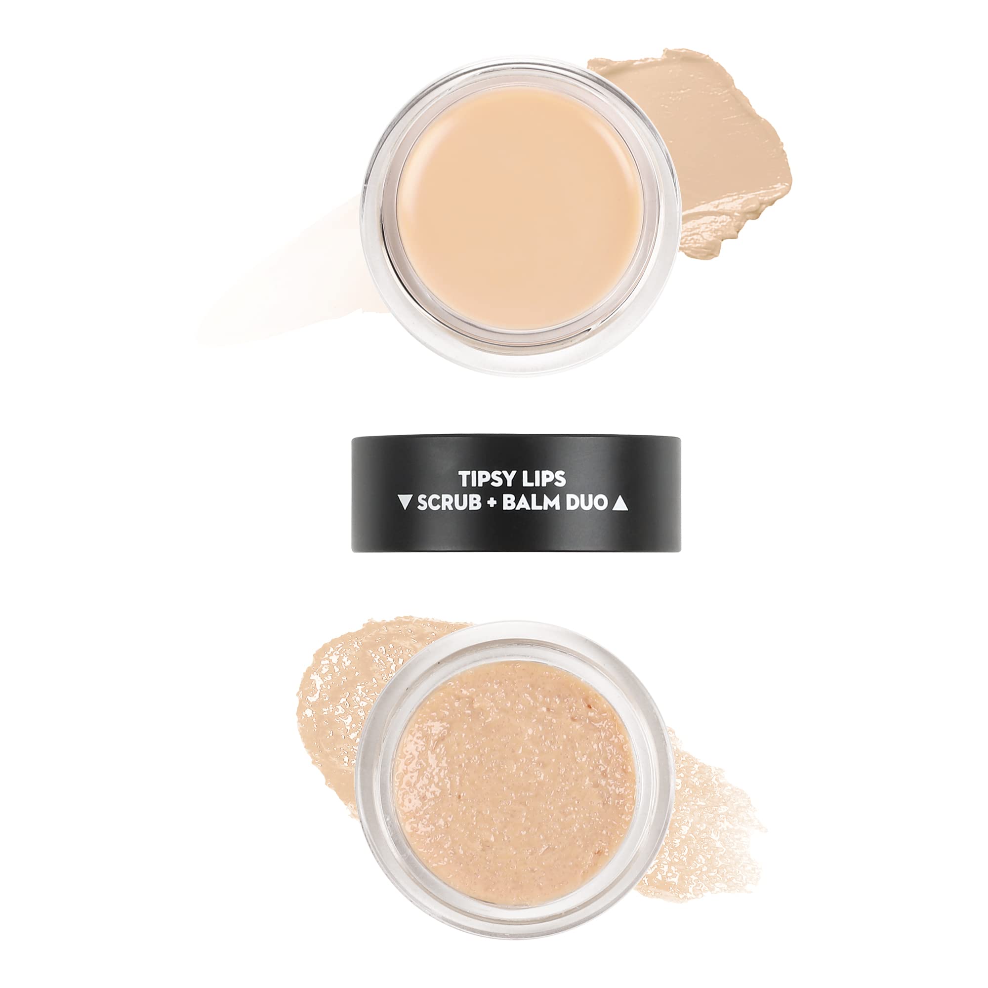 SUGAR Cosmetics Tipsy Lips Scrub + Balm Duo | Super Nourishing, Softens Dry & Chapped Lips | 05 Irish Coffee (Sweet & Boozy)