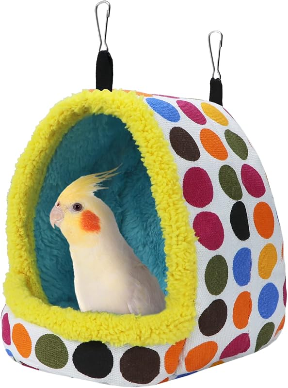 Ninho Rede de Pelúcia para Aves Litewoo com 2 Ganchos, Tamanho Grande