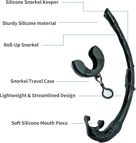 Miniatura 3 de YUEX MER - Snorkel de buceo, pesca submarina, apnea, esnórquel