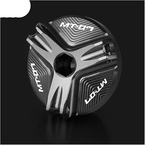 Tapón de llenado para Yamaha y HA MT-07 FZ-07 MT07 FZ07 2014-2019 2018 2017 Accesorios de aluminio CNC Tapa de aceite de motor de motocicleta Tapa