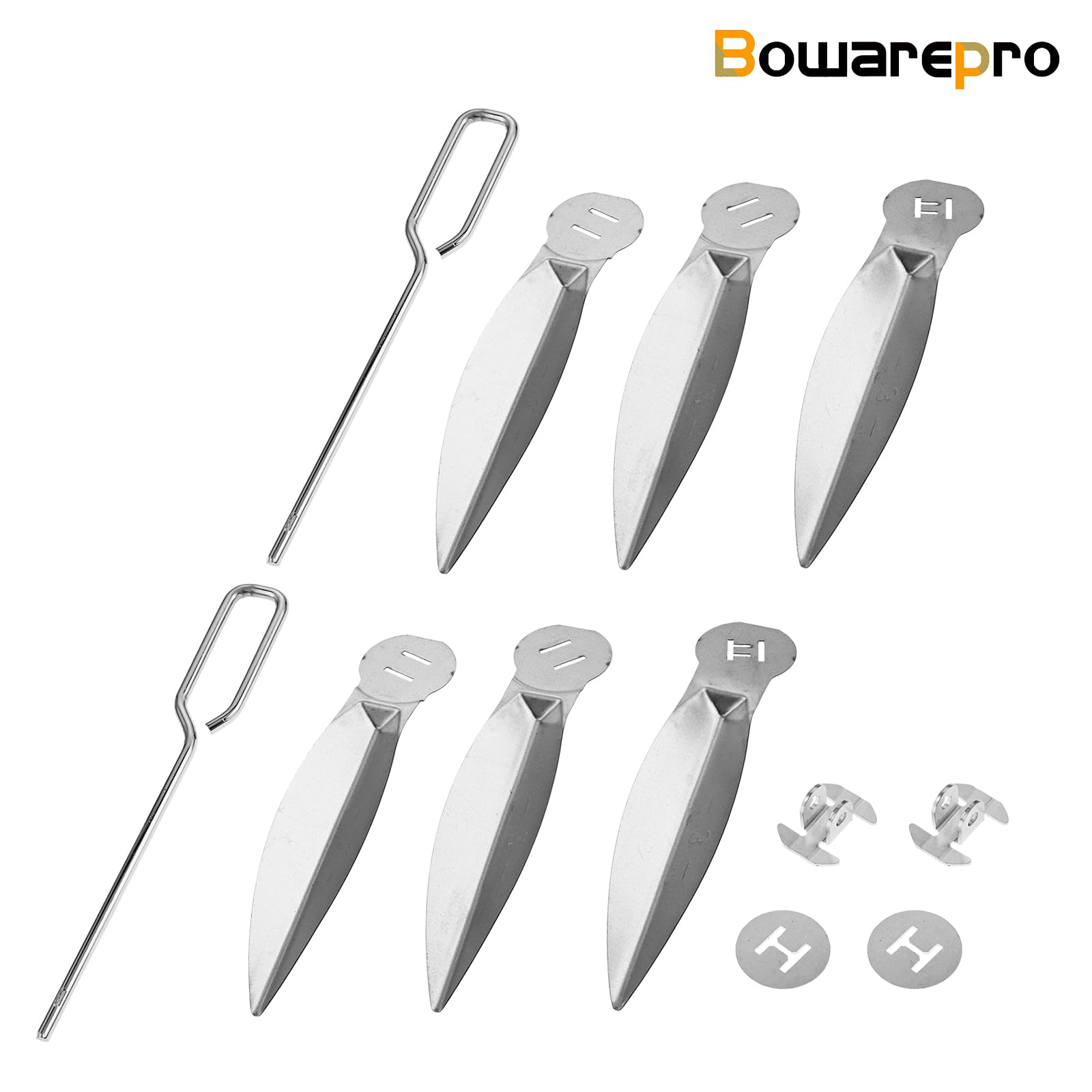 Set di 2 sistemi di pulizia One Touch 18-1/2 pollici, 47 cm, compatibili con Weber 90992 3618 7443 307443 307408 90719 barbecue a carbonella/sfere, 7444, pezzi di ricambio per bollitore