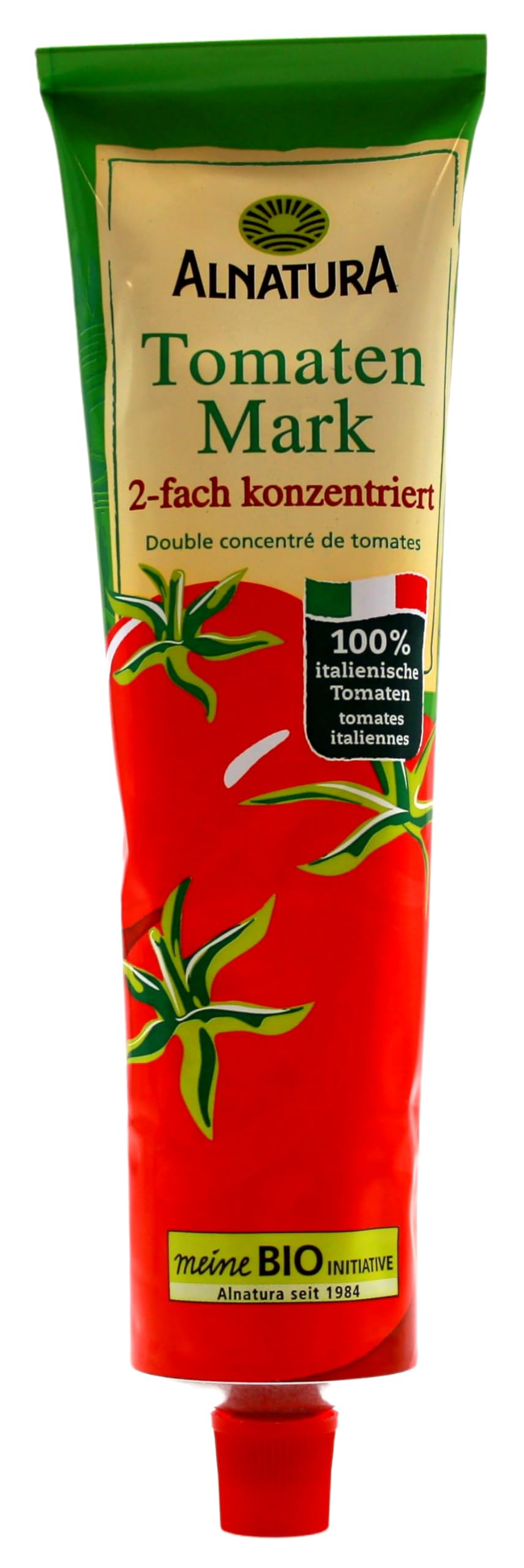 Alnatura Bio Tomatenmark 2-fach konzentriert, 12er Pack (12 x 200g)