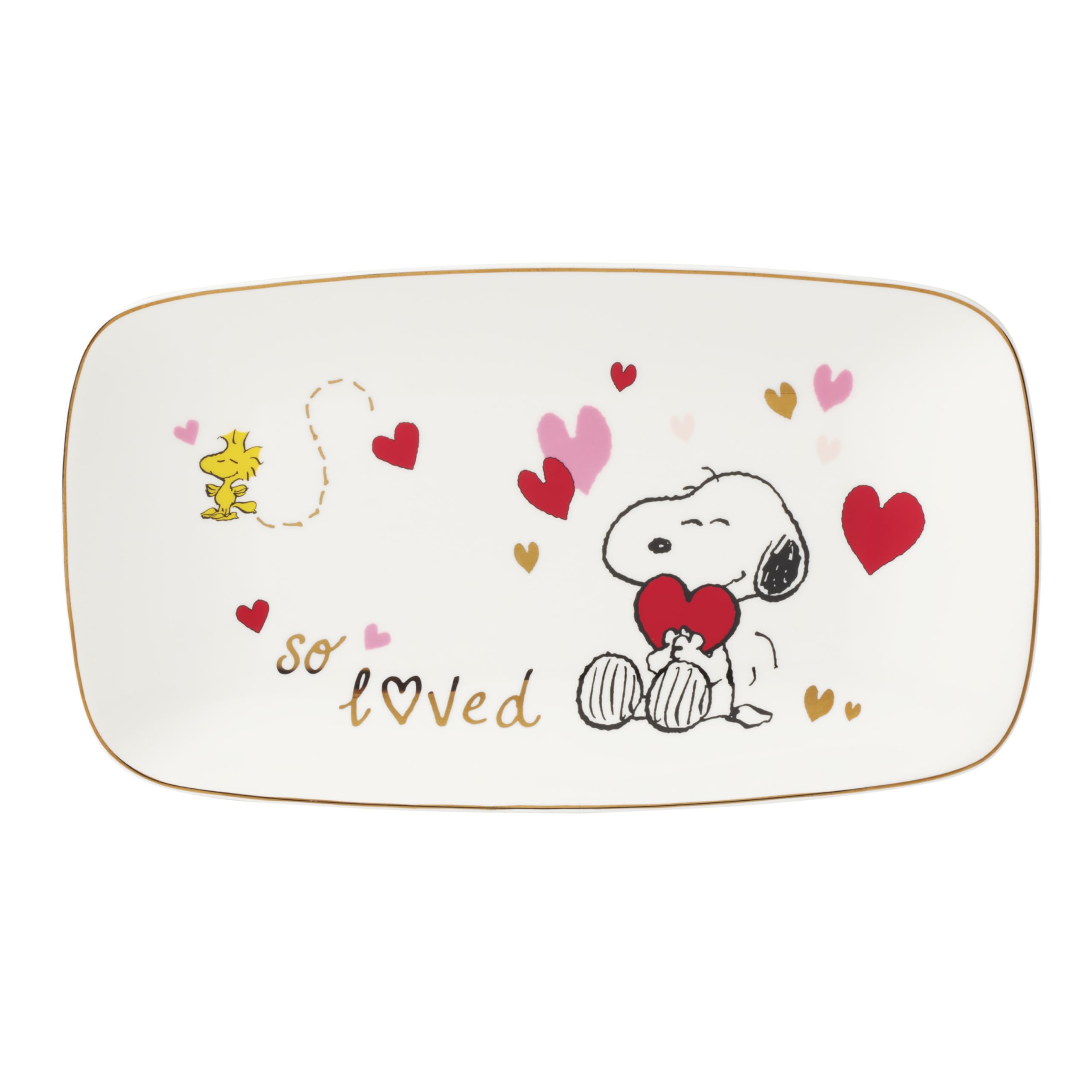 Amazon.com: Lenox Snoopy Valentine's Day Entertaining Collection