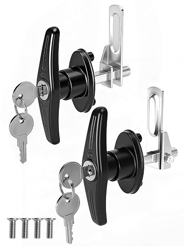 Truck Cap Camper Shell T-Handle Lock Latch Replacement Parts, Truck
