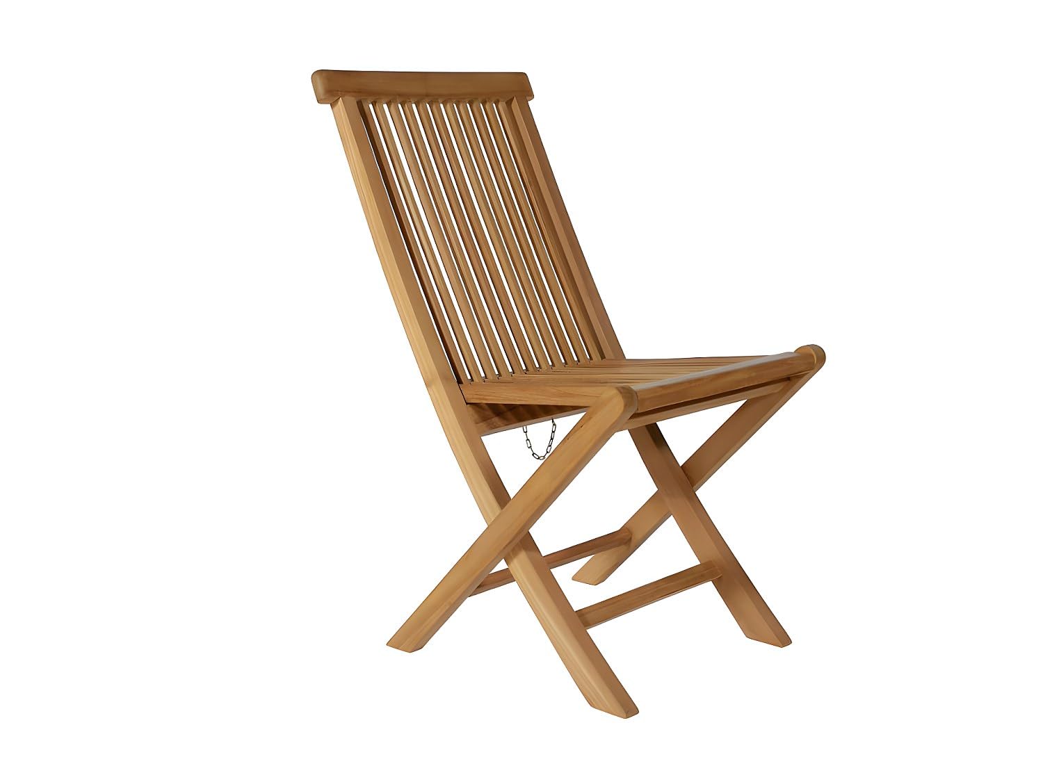Vente-unique - Silla de jardín 2 plazas Byblos - Teca - Color Natural Claro