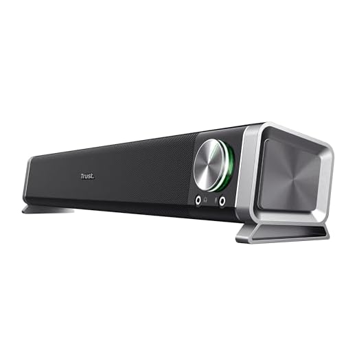 Caixa de som Trust Asto Soundbar p/PC/TV pto, black, Médio, B103497