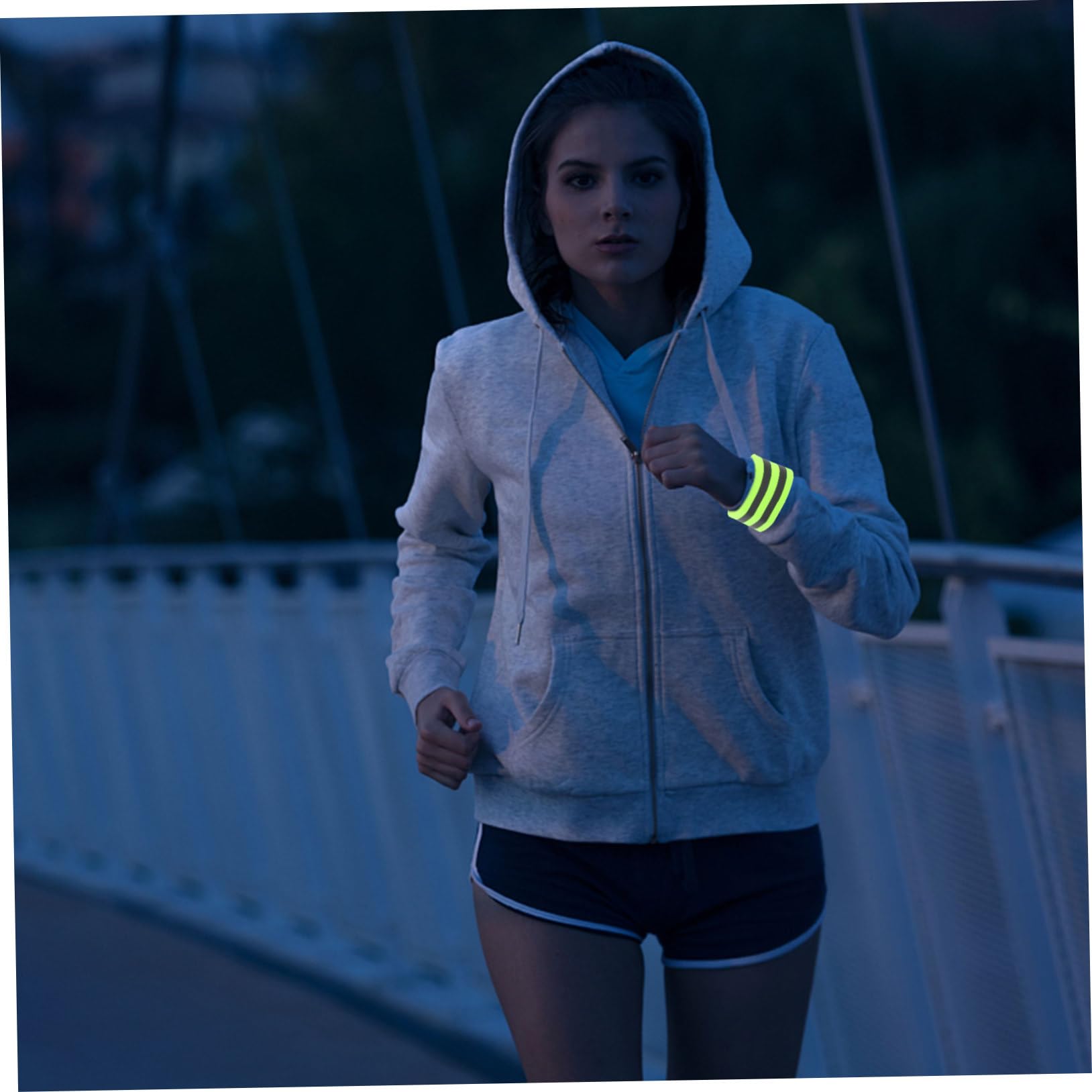 BESTonZON Brassards De Réfléchissants pour Course Élastiques Visibilité pour Jogging Cyclisme