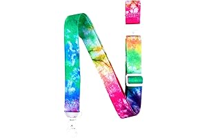 Eye-Catching Tie Dye Kids Lanyard for a Secure and Colorful Adventure