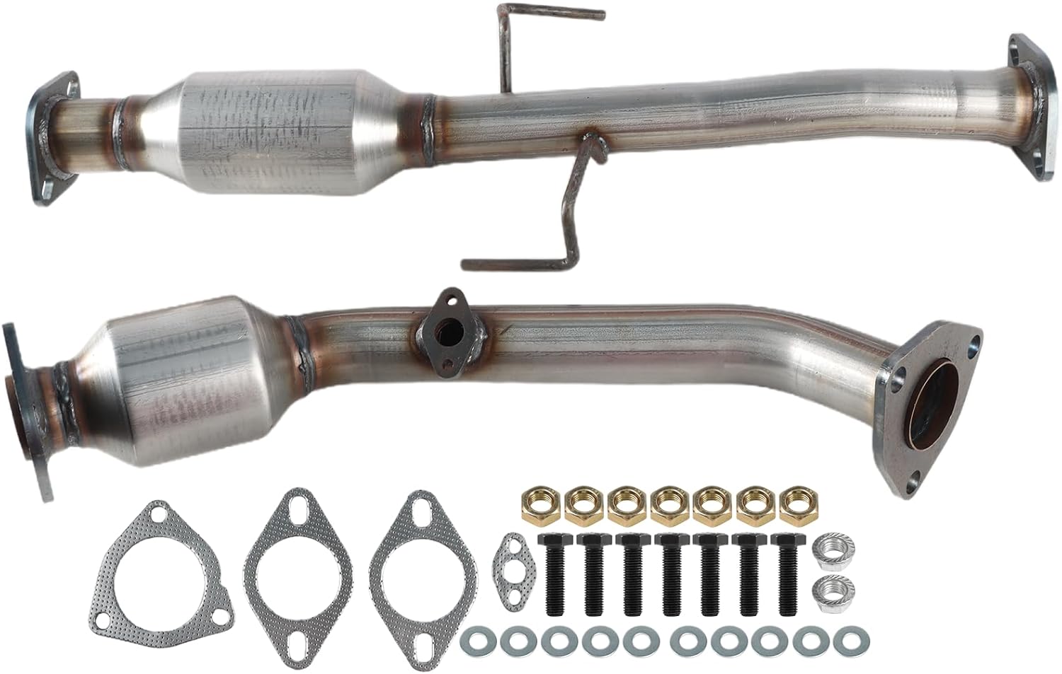 2 PCS Front & Rear Catalytic Converter Compatible with TOYOTA TACOMA 2.4L 2001 2002 2003 2004