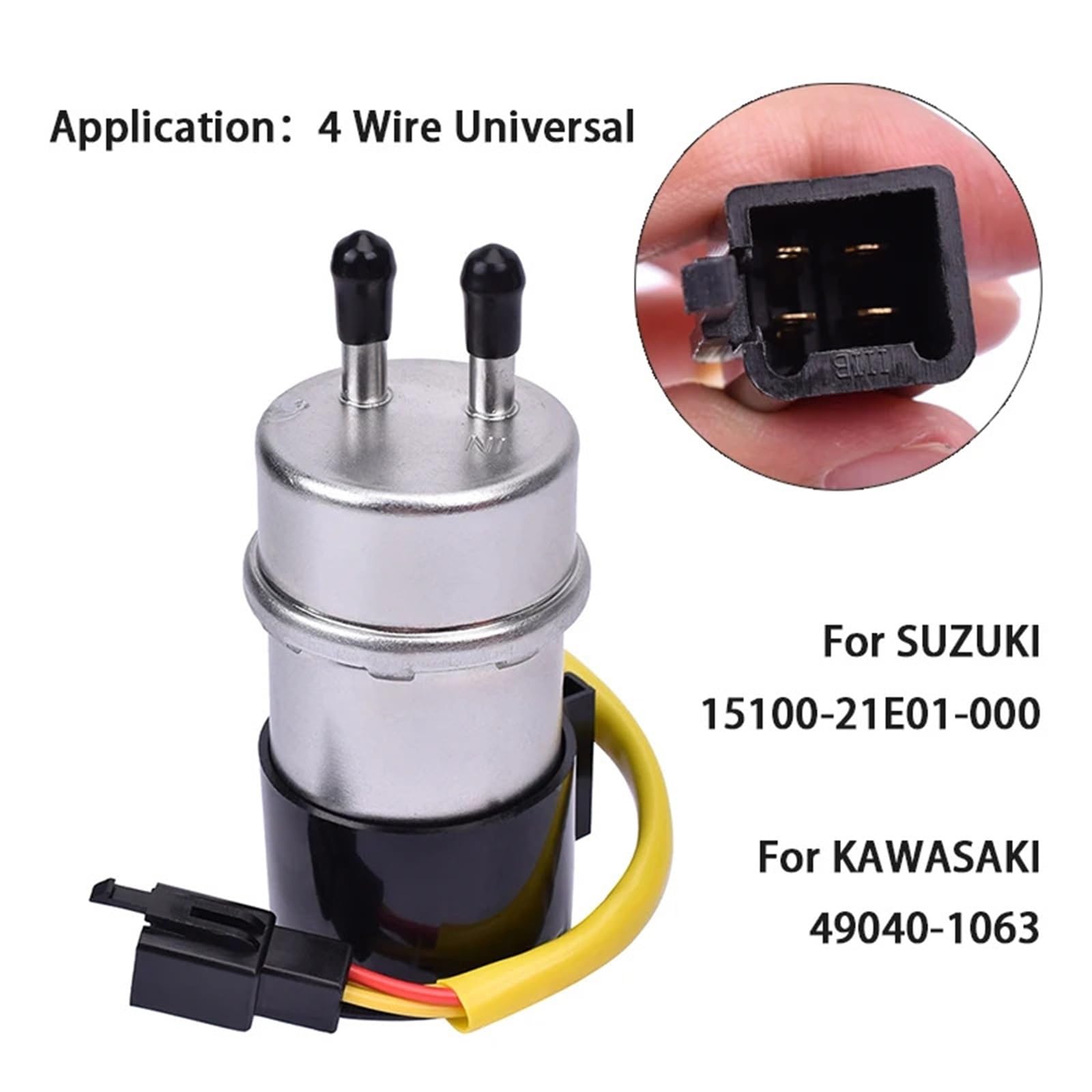Elektryczna pompa paliwa do motocykla, pasuje do Kawasaki VN1500, VN 1500, Pasuje do Vulcan, Pasuje do Ninja 1000, ZX10, ZX RF400 pompa paliwa do motocykla