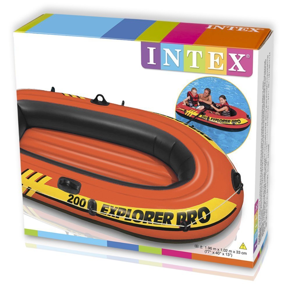 Barco hinchable Explorer 200, 196 x 102 cm, Intex 58356 x 01731