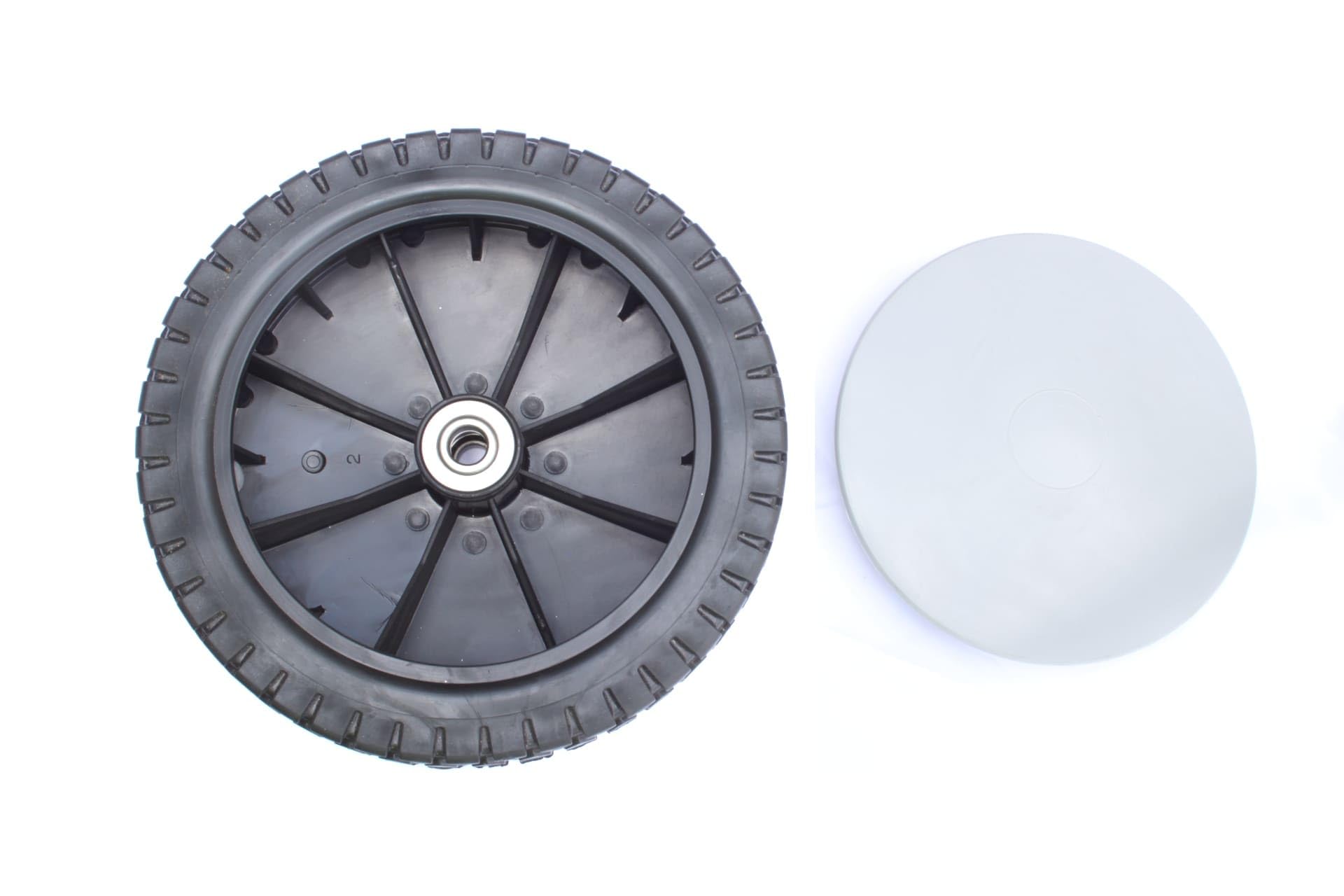 Roue pour Tondeuse 200 mm x 12 x 39 avec Couvercle