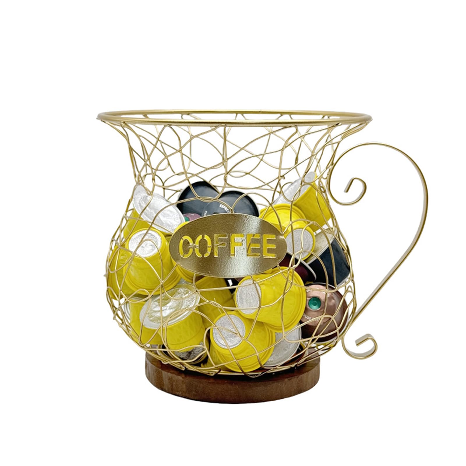 Tsophreniq Multipurpose Coffee Storage Container in Elegant Designs Opening Suitable Accessory for Kitchens Cafes and Offices Coffee Organizers