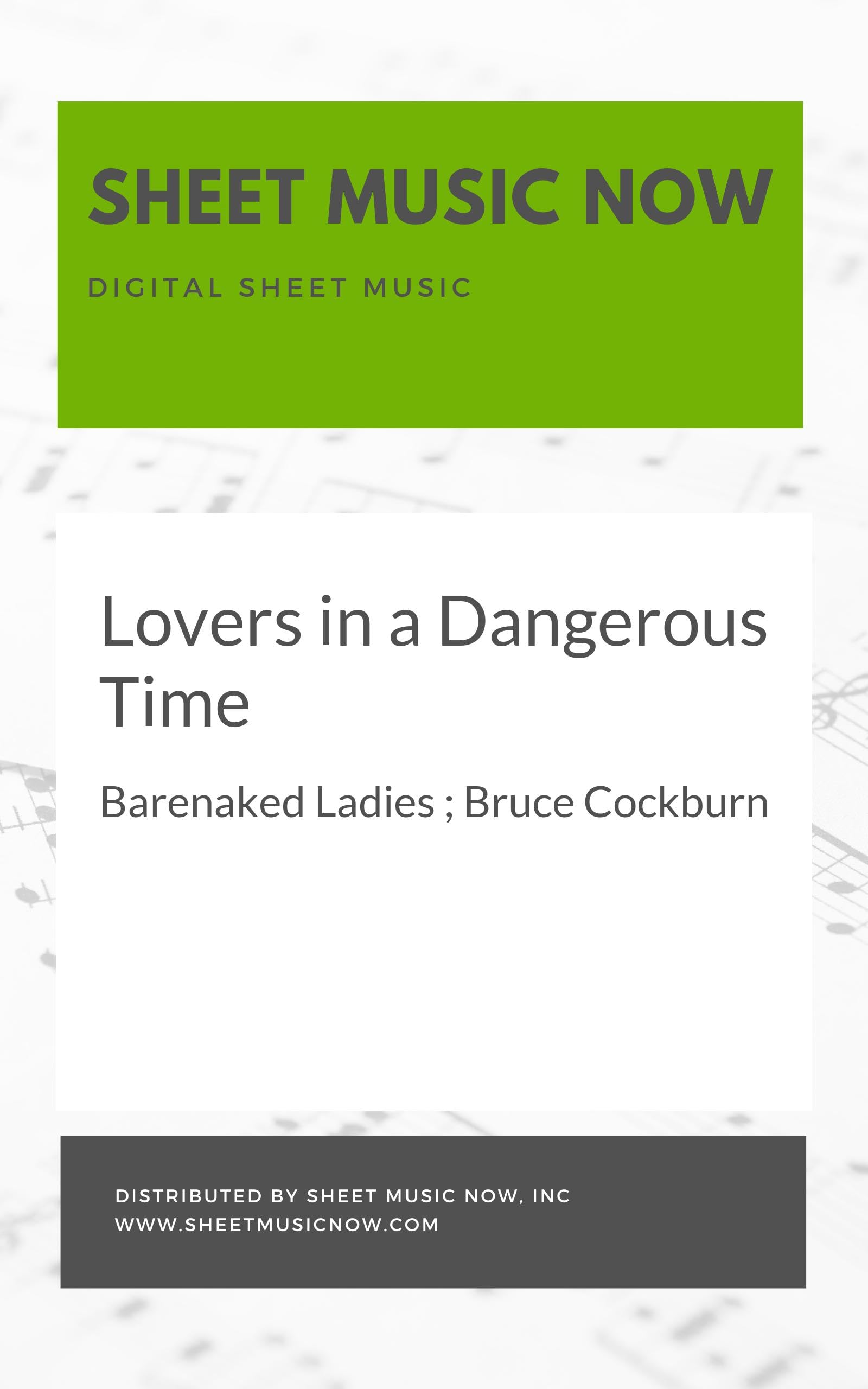 Lovers in a Dangerous Time