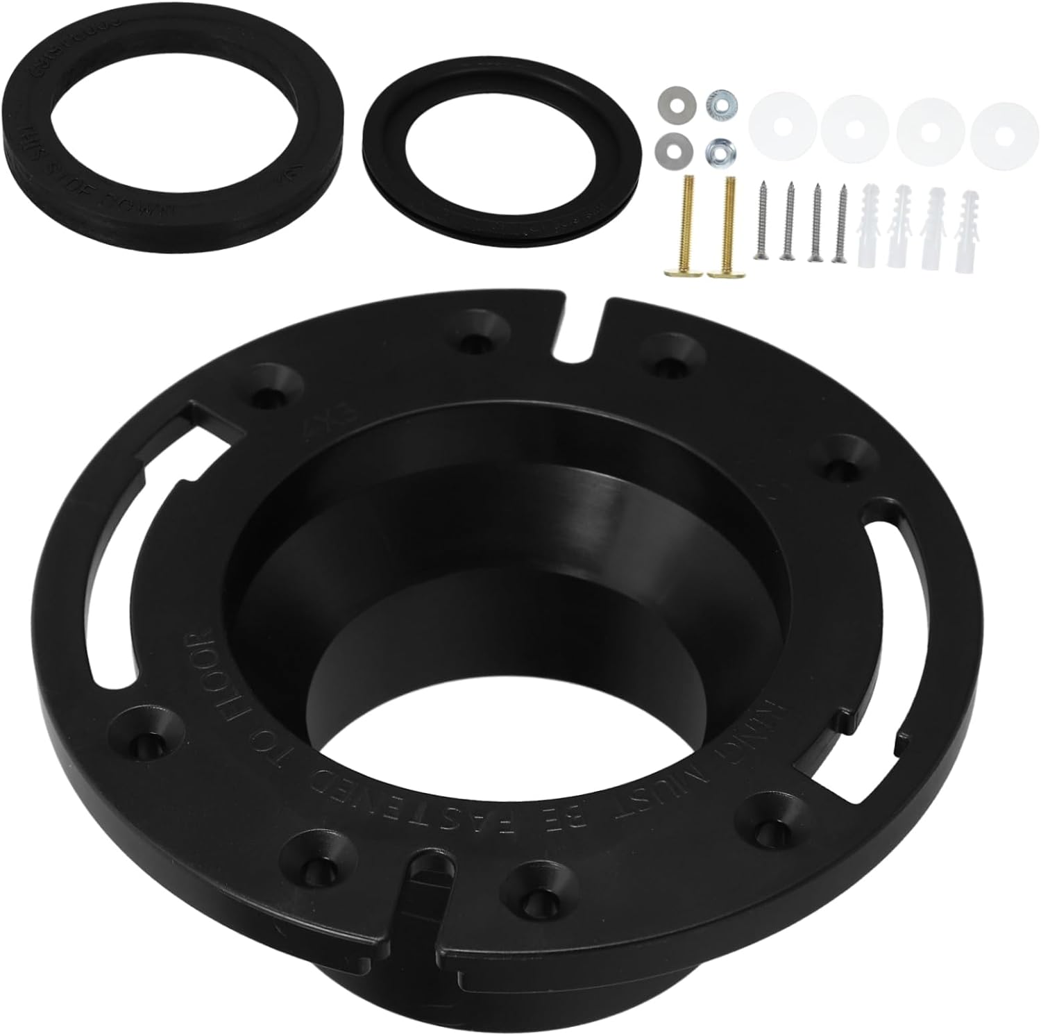 1set Rv Gasket Kit Easy to Install Replacement for Rv Toilets Sealing for Odor and Leak Prevention Compatible