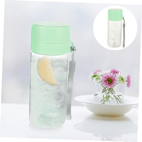 Miniatura 9 de Sosoport Water Bottle Strap 3pcs Outdoor Portable Cup Bottle with Marker Water Bottle 32oz Transparent Bottle Portable Bottle Leakproof Cup Bote
