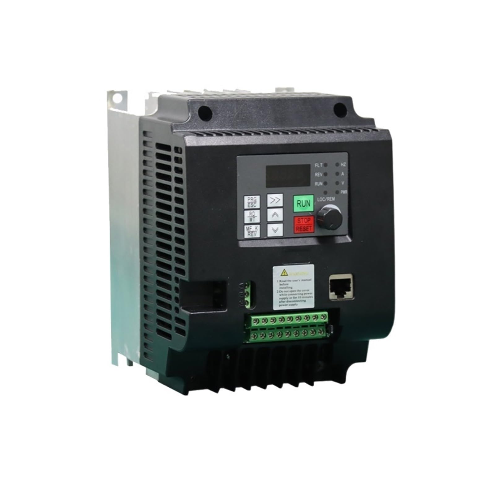 Inverter di frequenza (VFD), 5.5kw 7. 220 A 380V VFD Inverter di frequenza CA Ingresso monofase Uscita trifase Azionamenti Convertitore(TO 380V 11kw)