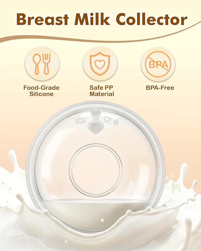 Recolector de leche materna Lictin 2 piezas 60 ml miniatura 6