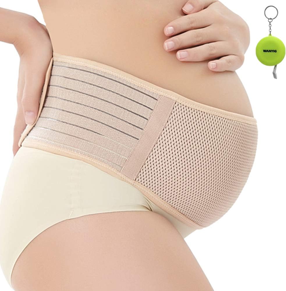 Maternity Support Belt Band Abdomen Support Belt Care Breathable, Abdominal Binder, Pelvic Support - Comfortable Belly Band for Pregnancy - Prenatal Cradle for Baby