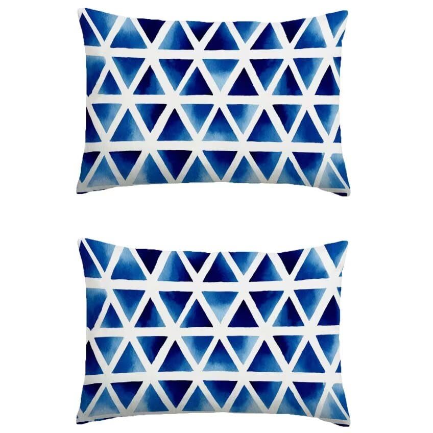 Coussin extérieur imperméable anti-pluie géométrique 60x80cm