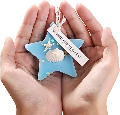 Miniatura 2 de Cera perfumada en forma de estrella, rebanada de cera perfumada, rebanada de cera de soja, cera perfumada de larga duración, juego de regalo de