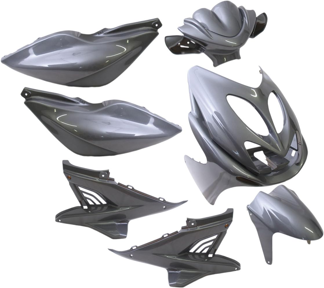YAMAHA Verkleidungsset Verkleidungsset Aerox 9-teilig Anthrazit/Blau Metallic