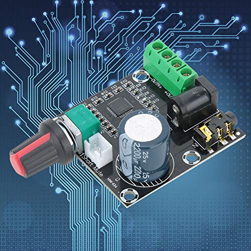 PAM8610 Classe D Digital Audio Amplifier Board 15W+15W Dual Channel DC 12V - Modulo Amplificatore Stereo Potente e Compatto per Telefono Cellulare Notebook