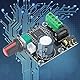 Audio Verstärker Module 15W + 15W, 2-Kanal Verstärker, Dual-Channel-Stereo Class D Stereo Digital Verstärker Platine DC 12V für die Herstellung von MP3/MP4