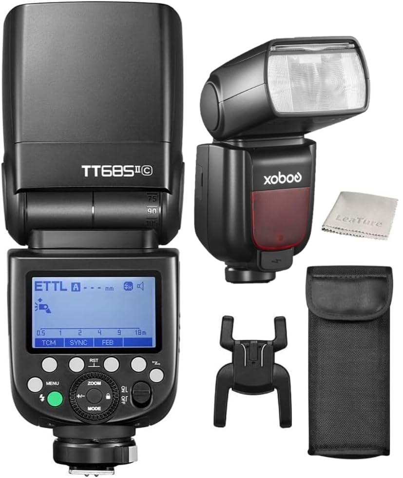 Amazon.com : Godox TT685II-C Flash TTL GN60 2.4GHz Wireless HSS 1