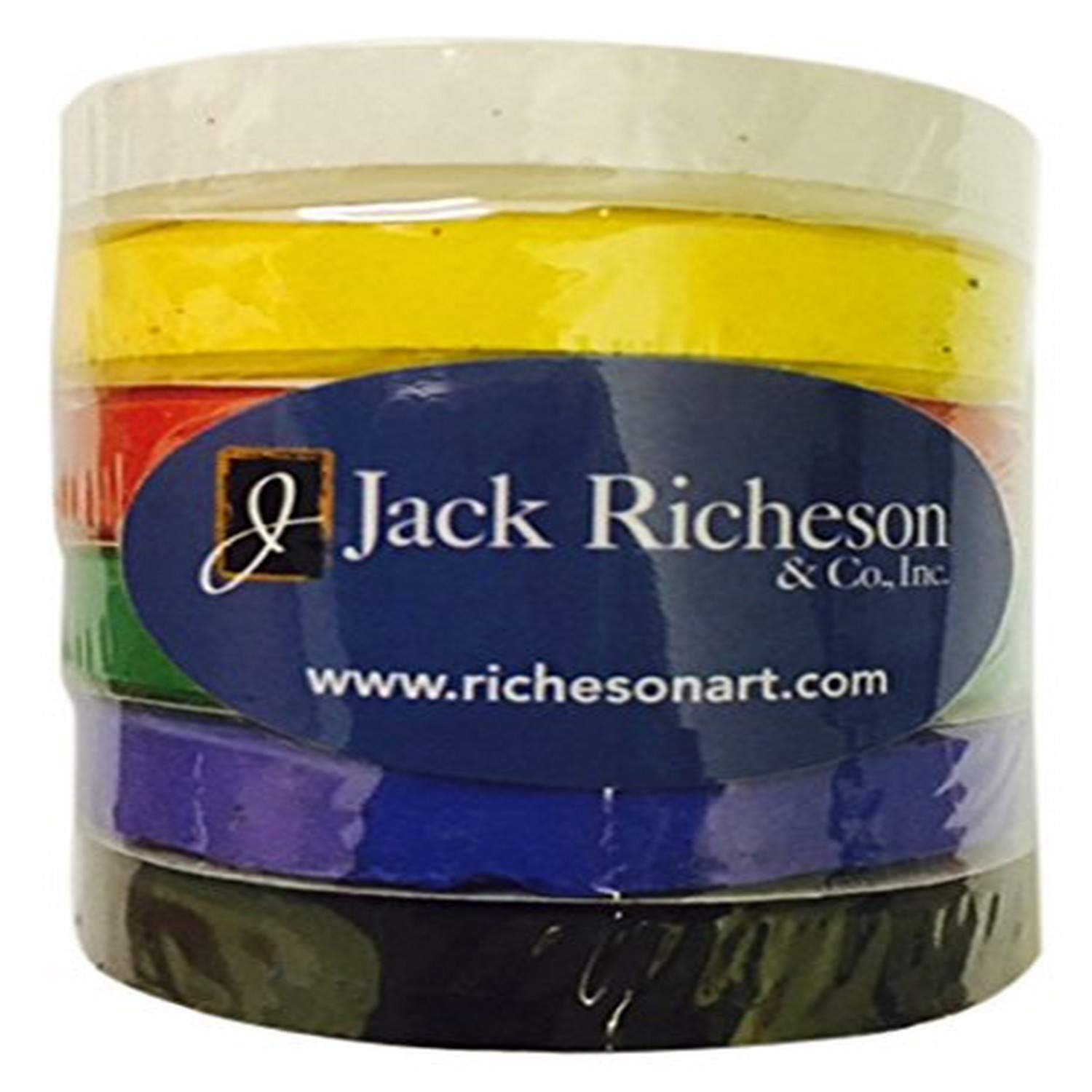 Jack Richeson Set of 6 Mini Tempera Cakes, Refill Pack