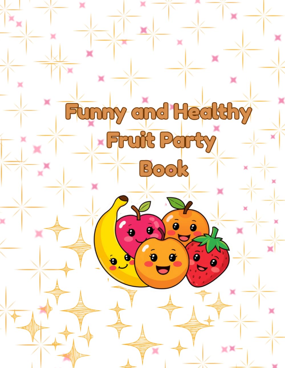 Fun and healthy fruit party: Enjoy coloring the fruits