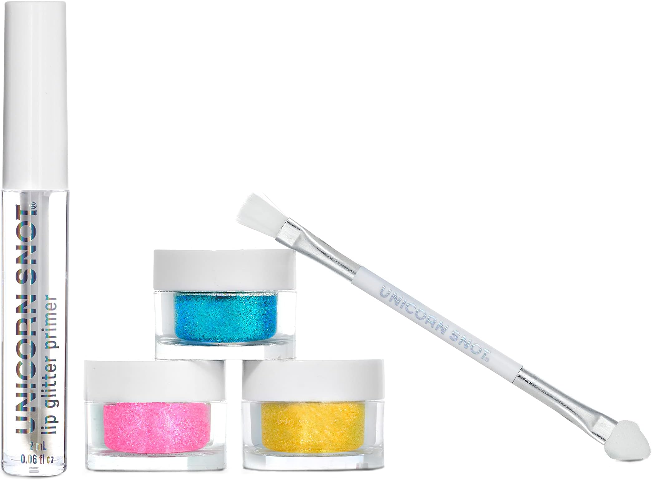 UNICORN SNOTVegan and Cruelty Free Lip Glitter Kit, 5 Pieces