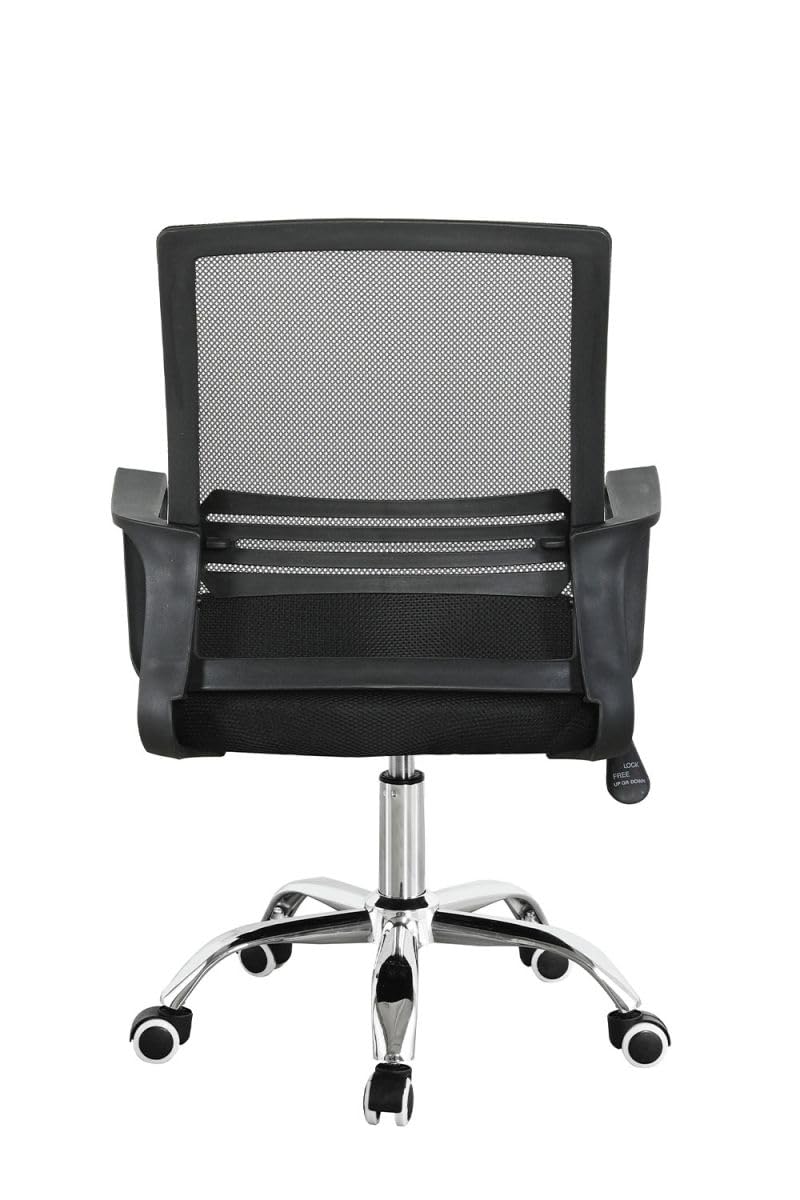 Funzi Silla de Oficina Negra Ergonomía para Escritorio Gaming