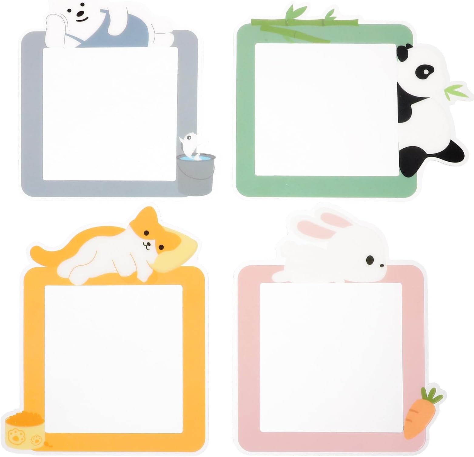 Alipis 8pcs Glow-in-The-Dark Light Switch Stickers Set, Cartoon Animal Decal for Bedroom Wall Decor, Protective Luminous Vinyl Stickers for Home and Party Use