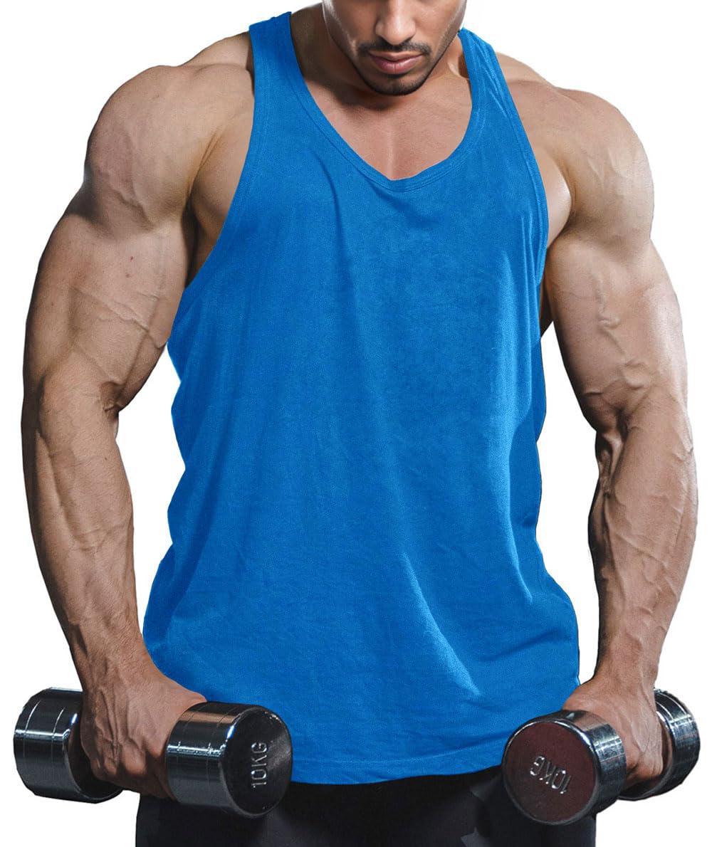 Lehmanlin Camiseta sin Mangas para hHmbre,Camisetas de Tirantes Hombre Entrenamiento de Gimnasio