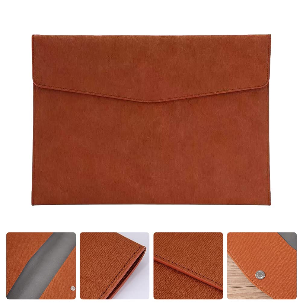 Almacenamiento de moda del bolso de trabajo del tamaño A4 del bolso de documento de la PU de la cartera del negocio 6