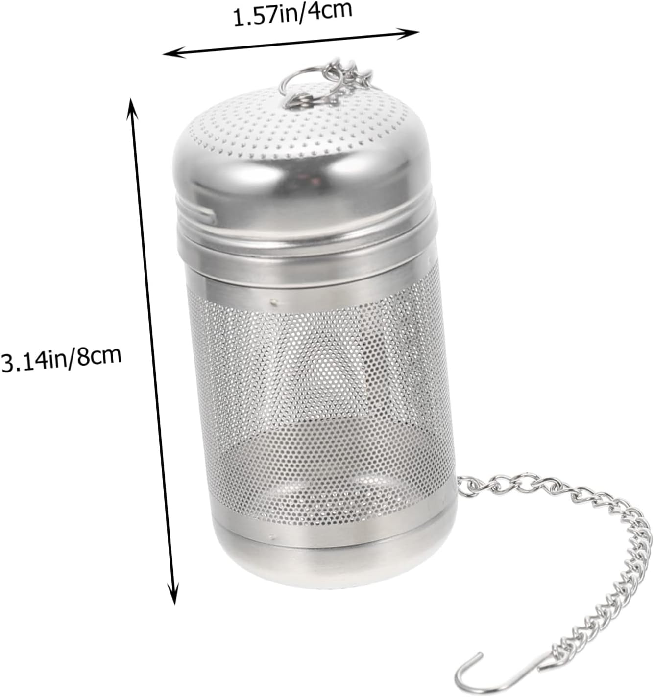 Cabilock 9pcs Wear-resistant Tea Steeper Tea Filters Strainer Cup Fine Mesh Filter Accessory