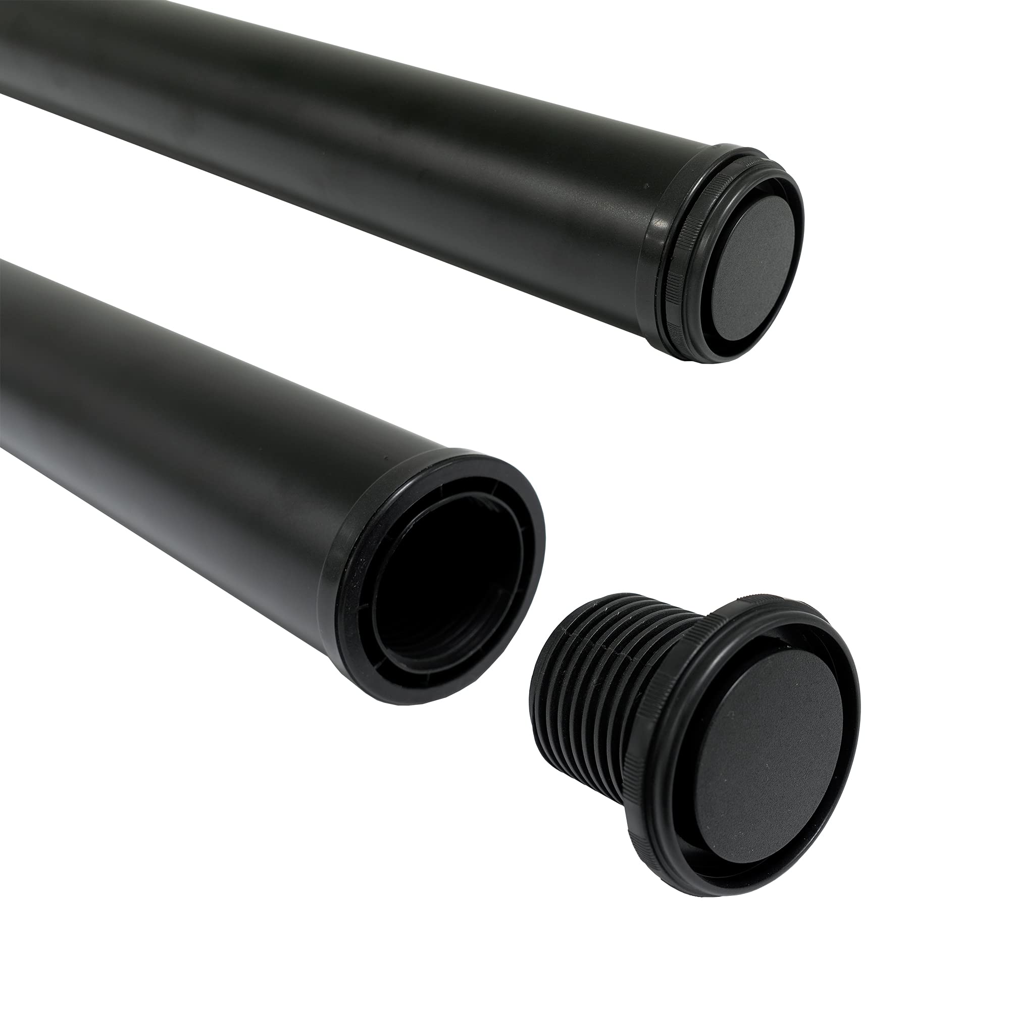 Amig - Adjustable Steel Leg, Black, 60 x 870 mm - Image 3