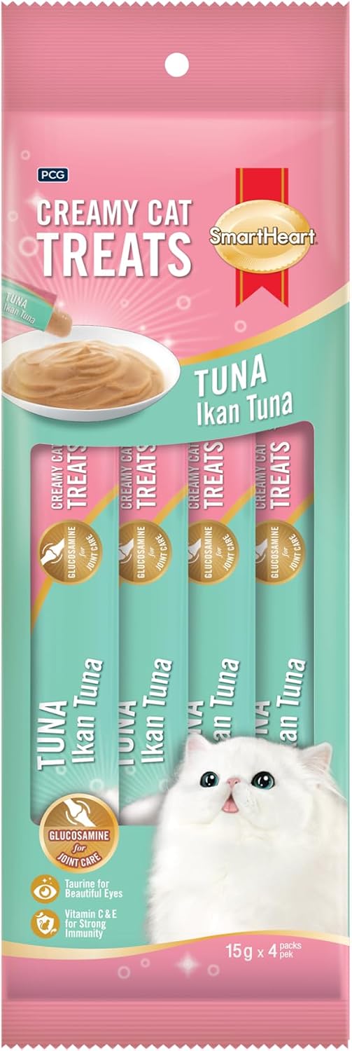 Smartheart Krema Kedi Ödülü Ton 4x15 gr
