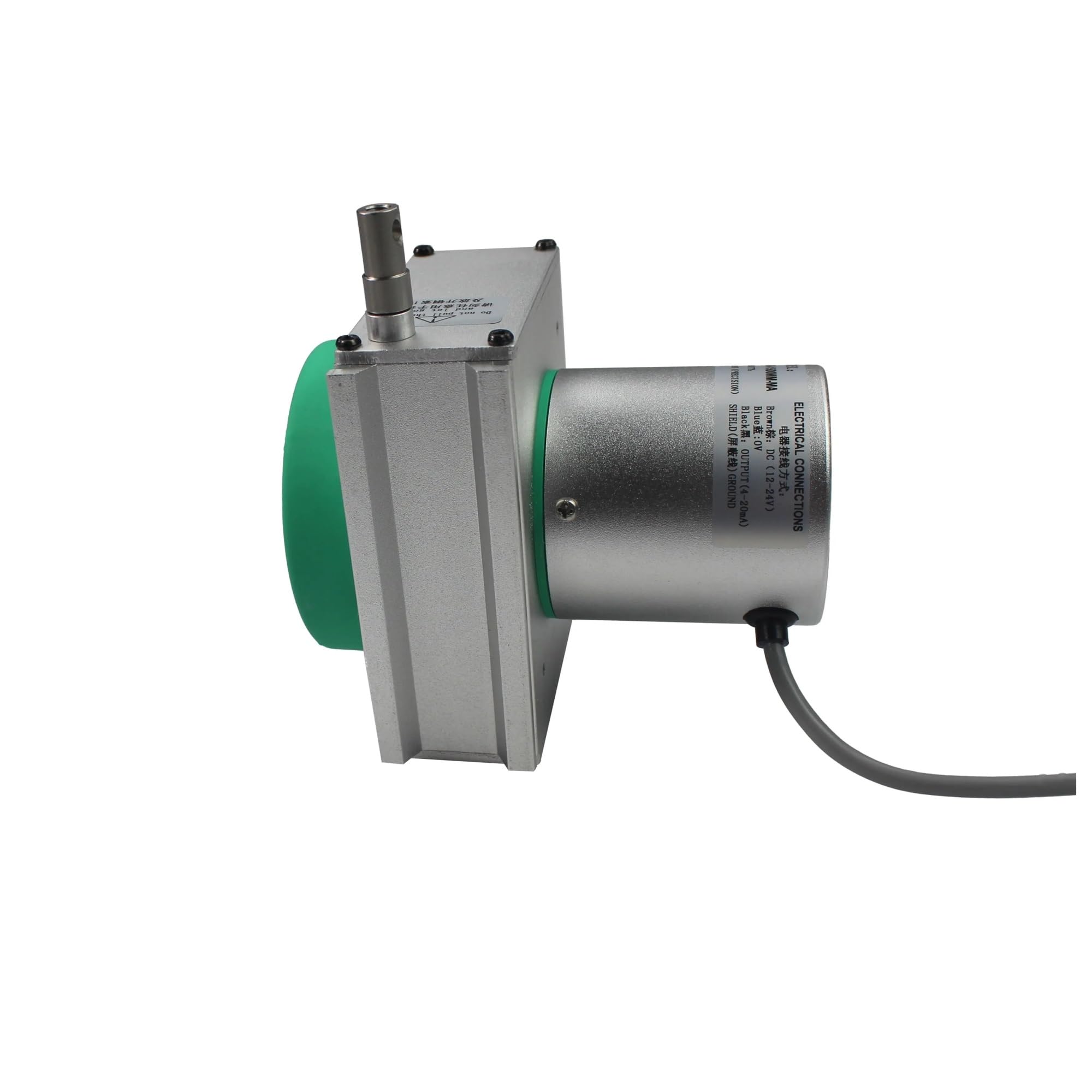 RWRAPS Linear Encoder LPS-M Analog Output Displacement Sensors 1500mm-4000mm Crack Gauge (Color : M-3000mm-V1 0-5V)