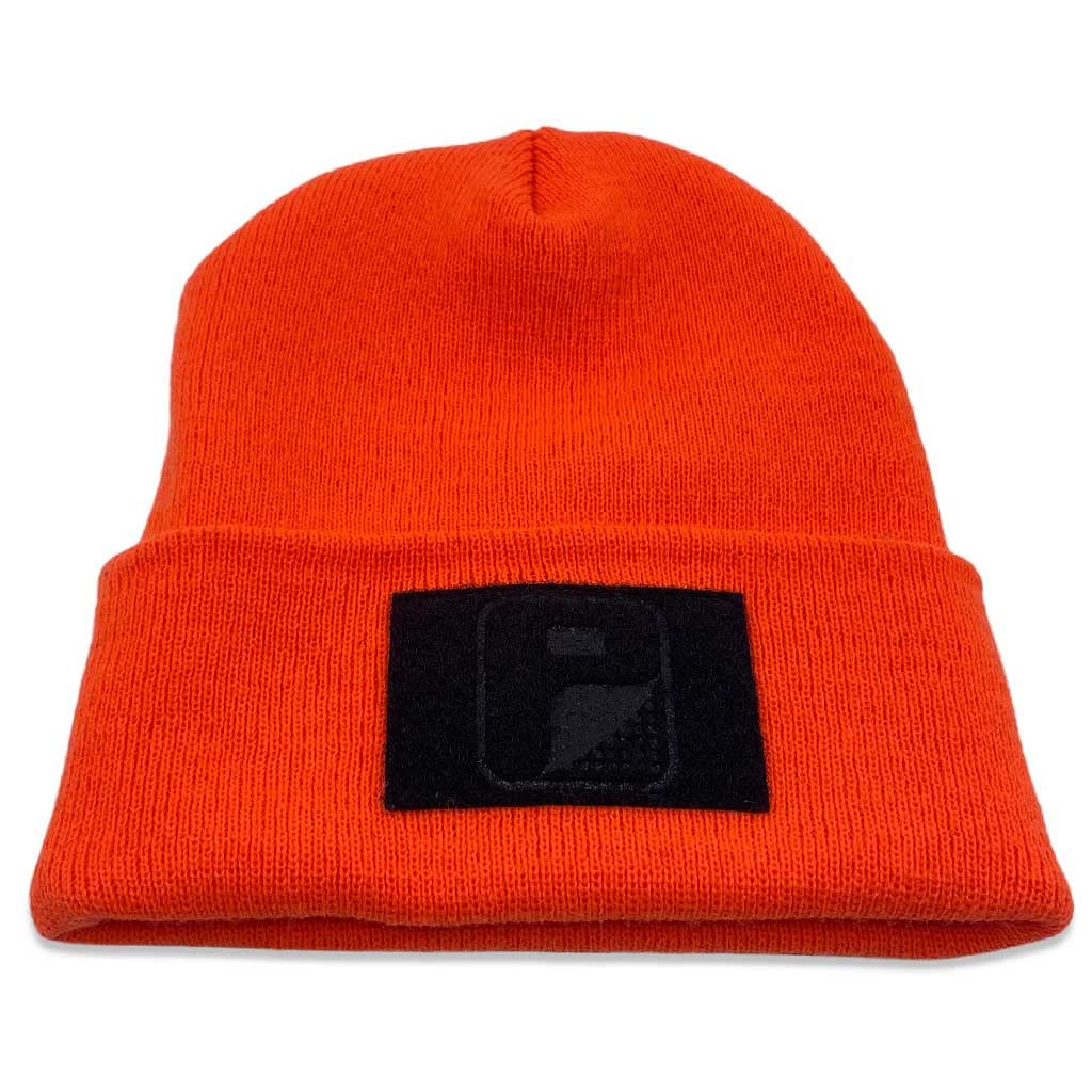 Pull Patch Beanie | Authentic Flexfit | 100% Hypoallergenic Acrylic | 2x3 Loop Surface for Morale Hook Patches