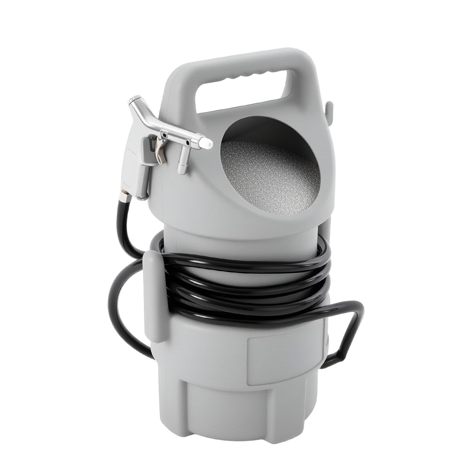 Sableuse à air comprimé 50 lbs mobile avec réservoir et pistolet de sablage