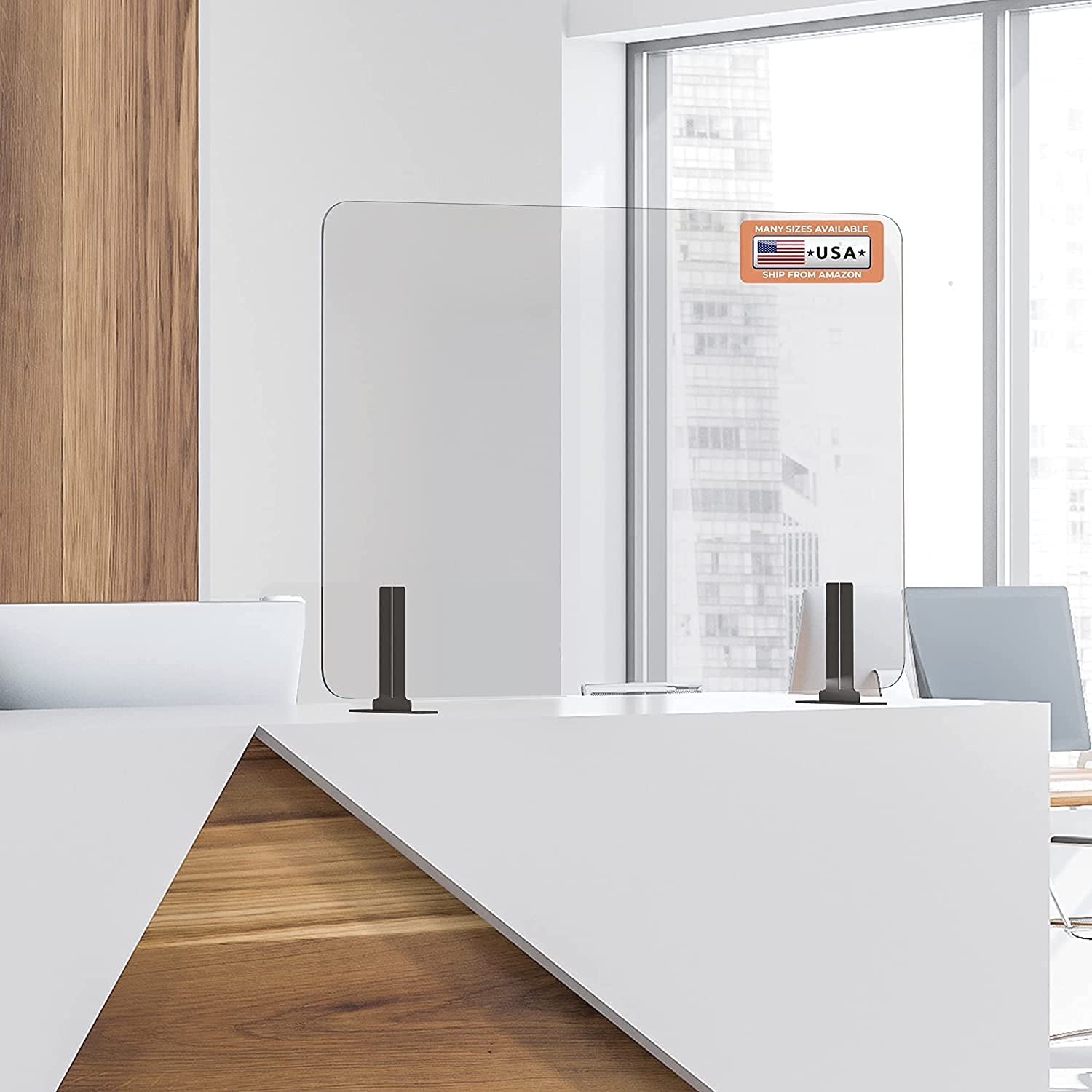 Buy GUARDMATE Premium Plexiglass Shield Commercial Grade Sneeze Guard