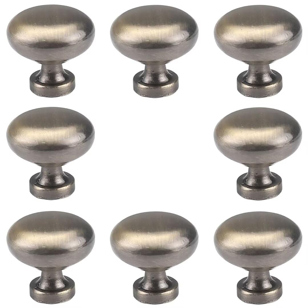 TYYCKJ 8 Packs Solid Door Handles Drawer Knobs Pull Wardrobe Cabinet Drawer Door Pulls Furniture Solid Hardware Knobs Handles Zinc Alloy Kitchen Cabinet Door Knobs Cupboard Handles Dresser Pull