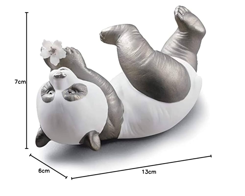 LLADRO パンダ 置物 陶器製　高級　ブランド　人気 LLADRO パンダ 置物 陶器製 高級 ブランド 人気