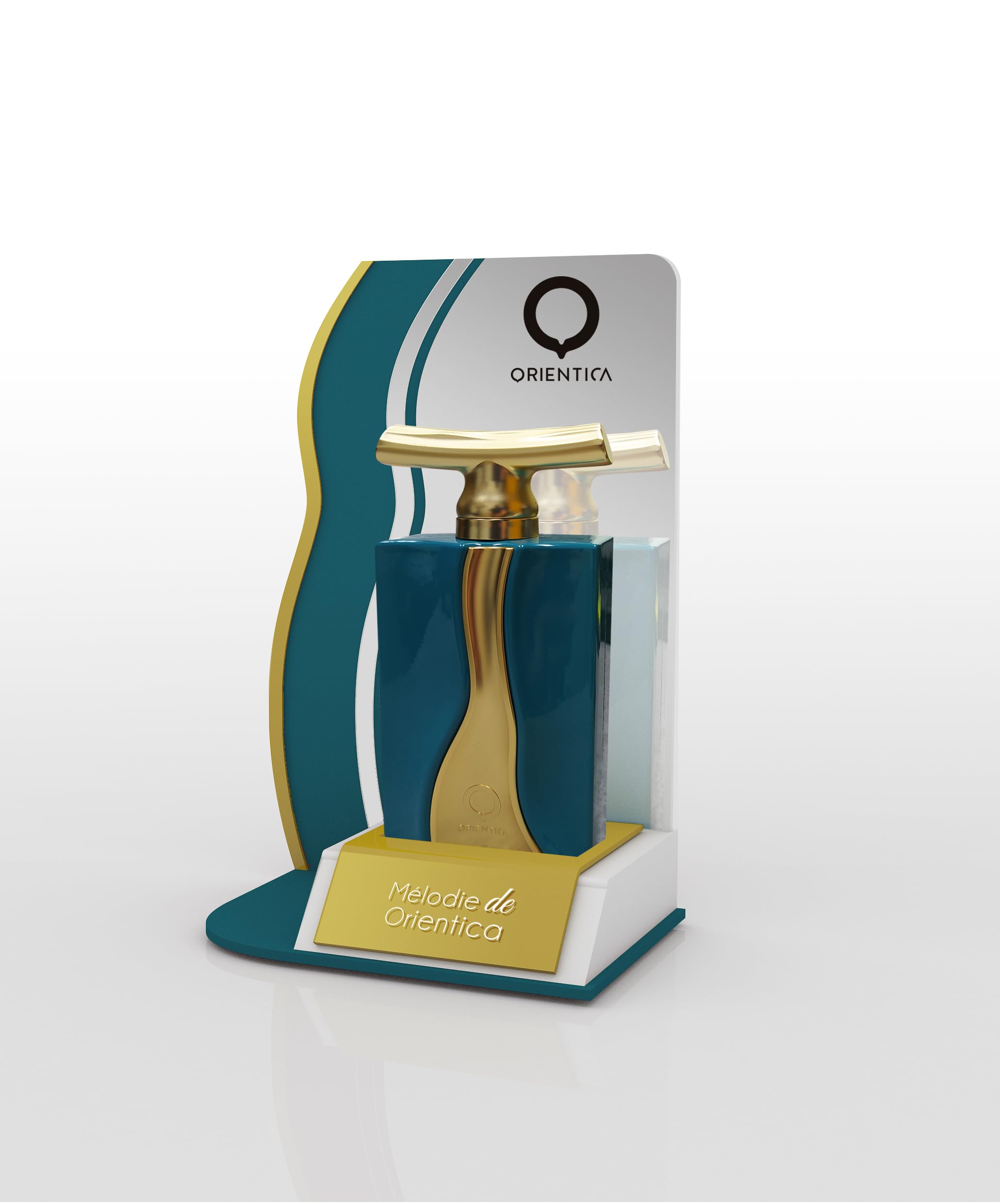 Orientica Melodie Eau de parfum en flacon vaporisateur de 90 ml | Parfum de luxe unisexe pour homme et femme | Parfum longue durée avec des notes florales, boisées, musc et ambre | Parfum exotique